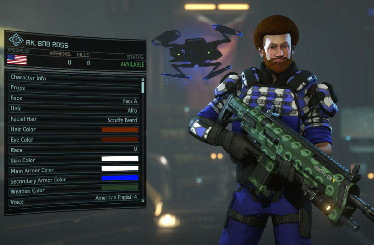 Bob Ross voice pack brings calm to the chaos of XCOM 2 | PC Gamer