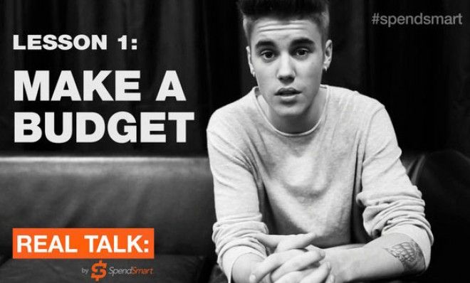 Justin Bieber: Newly crowned guru of personal finance.