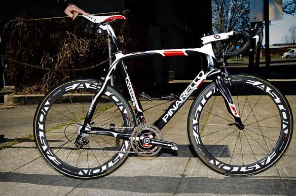 Bissell's 2012 steed the Pinarello Dogma