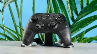 A black GameSir Cyclone 2 gaming controller for PC, Nintendo Switch, iOS and Android