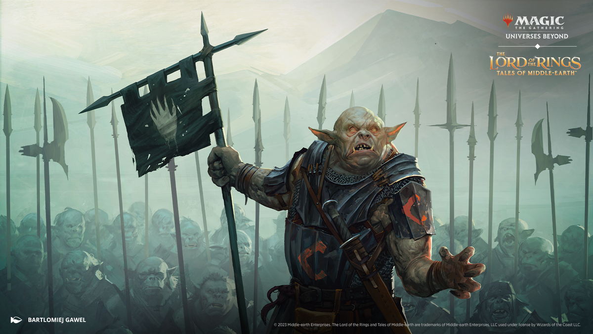 Magic: the Gathering, Lord of the Rings: Tales of Middle-earth - key arts from cards