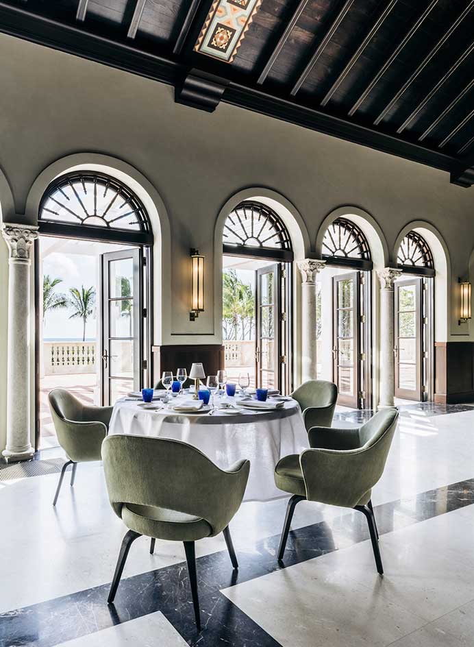 dining table and chairs