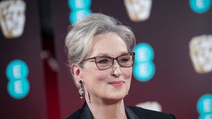 LONDON, ENGLAND - FEBRUARY 12: Meryl Streep attends the 70th EE British Academy Film Awards (BAFTA) at Royal Albert Hall on February 12, 2017 in London, England. (Photo by John Phillips/Getty Images)
