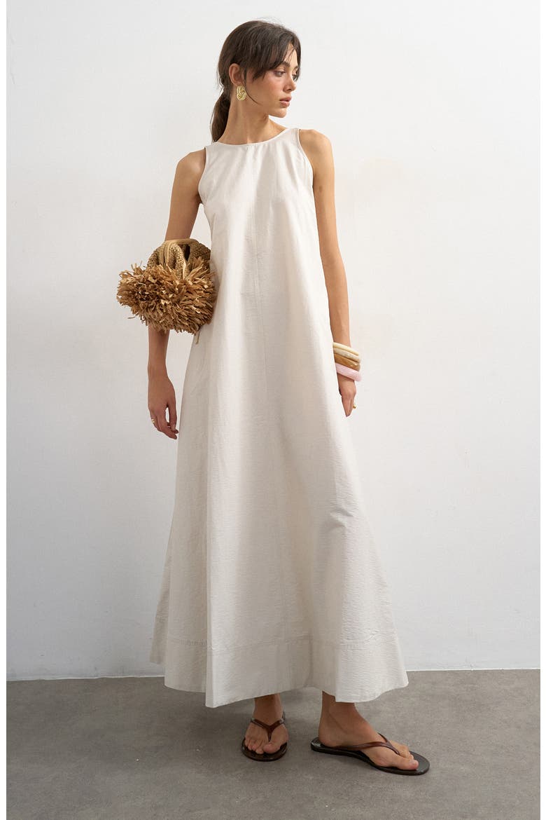 Scoop Back Maxi Dress