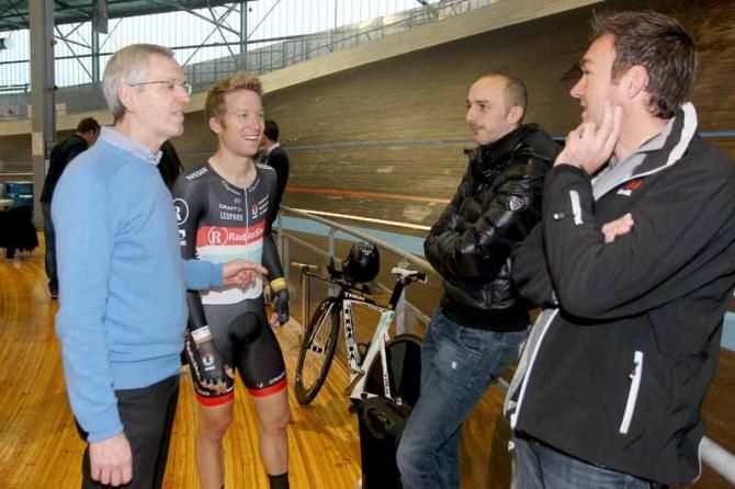 Jan Bakelants (RadioShack Nissan) used to ride at the Lotto team