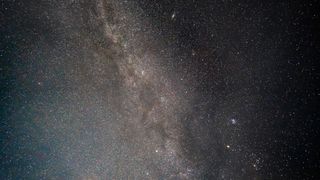 A photo of the milky way taken with the Sony a6600