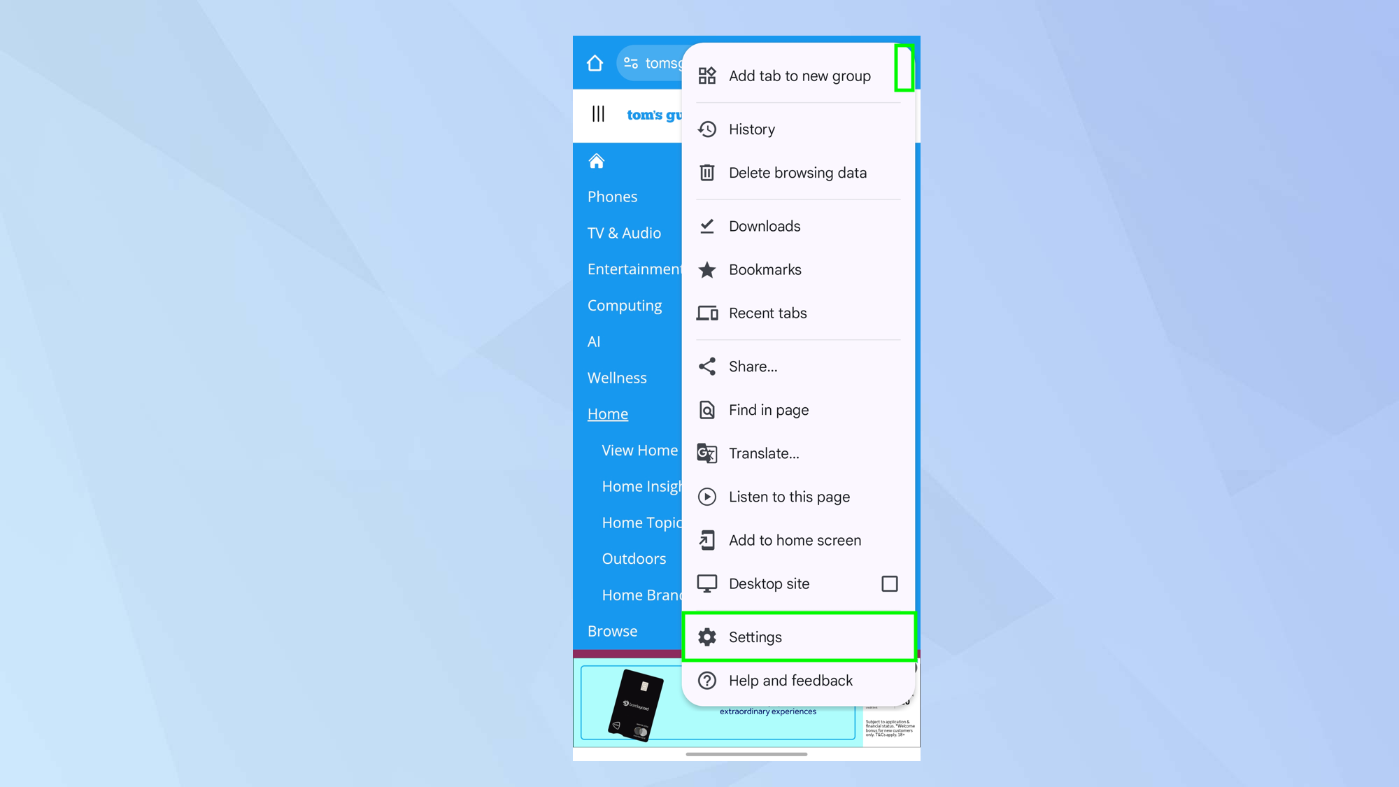 How to move Chrome&amp;rsquo;s address bar to the bottom