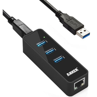 Anker 3-Port hub with Ethernet