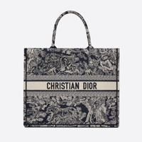SPEND: Dior Book Tote
Beautifully embroidered, the attention to detail on this bag is exceptional. Wear on your shoulder or carried in the crook of your arm. 