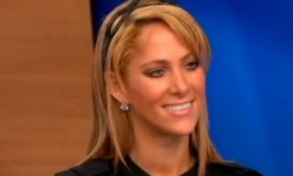 Ines Sainz made the talk show rounds, including an appearance on the CBS early show.