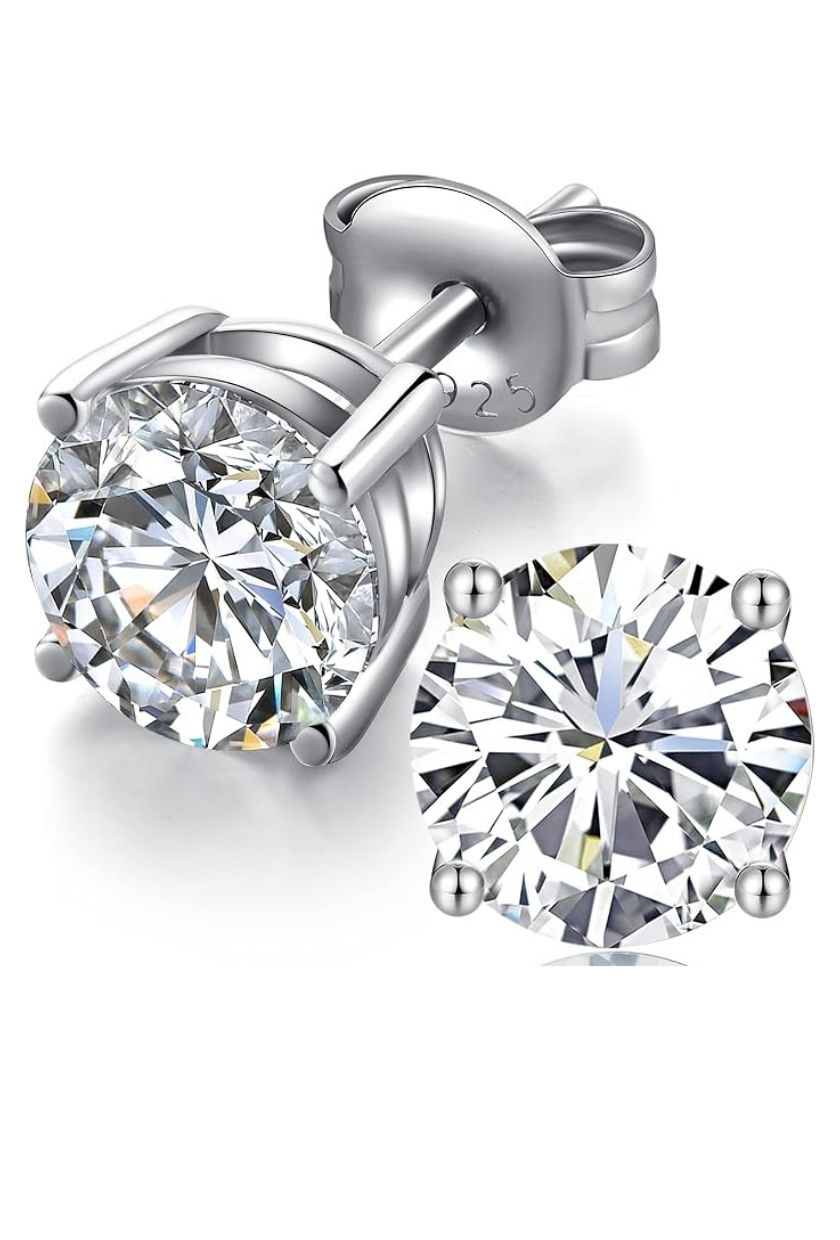 Miaofu, Diamond Stud Earrings