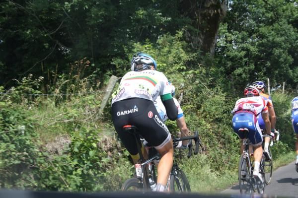 Every rider had to battle with the tough conditions