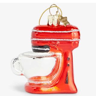 red stand mixer christmas decorations