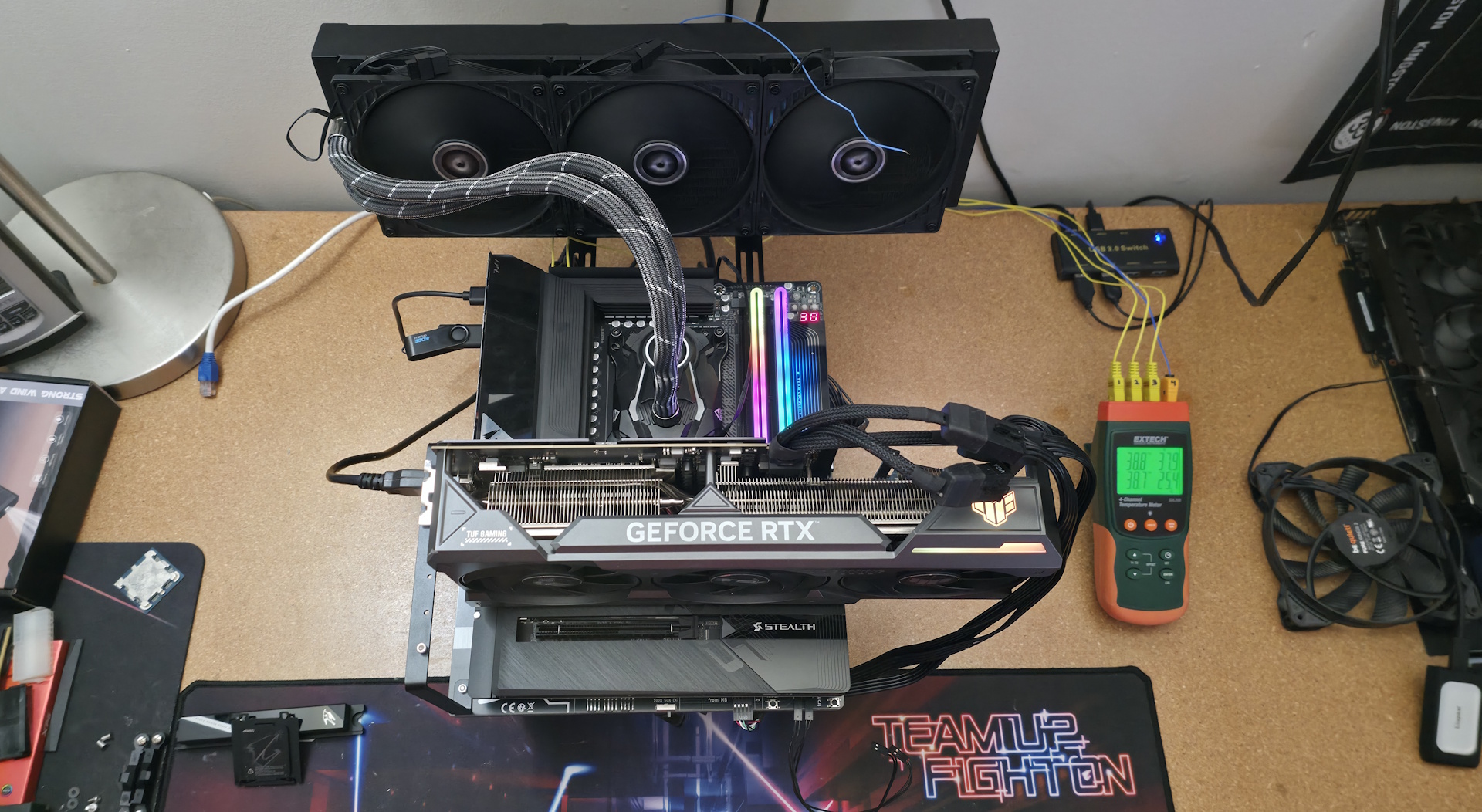 Gigabyte X870 Aorus Stealth - On the test bed!