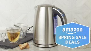 Cuisinart Electric Kettle shown on kitchen countertop