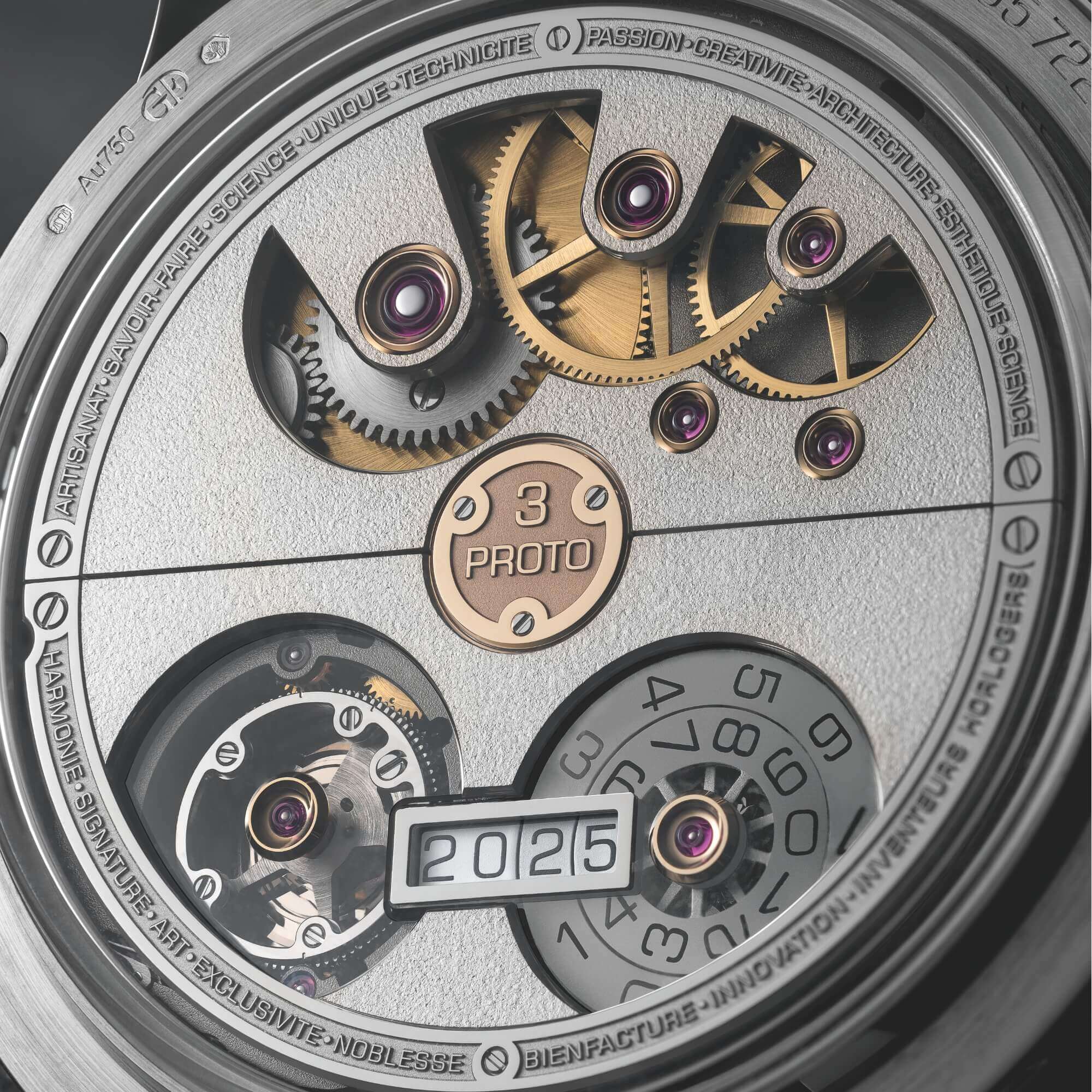 Greubel Forsey QP Balancier watch from different angles