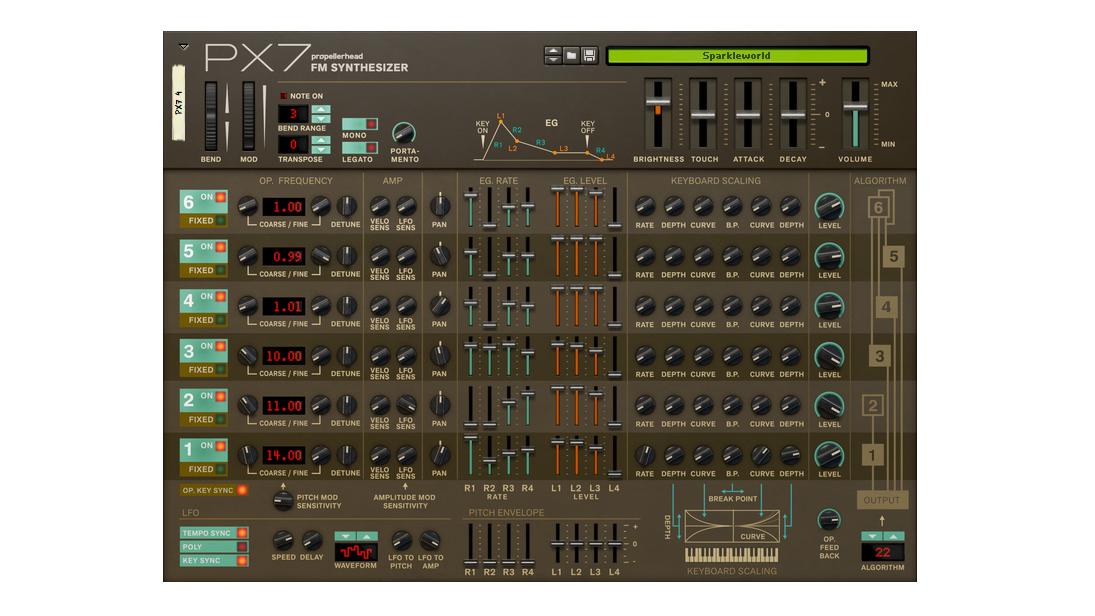 Propellerhead unveils the PX7 FM synth | MusicRadar