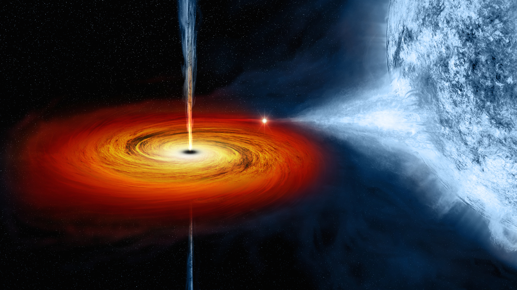 Black holes (credit NASA/CXC/M.Weiss)