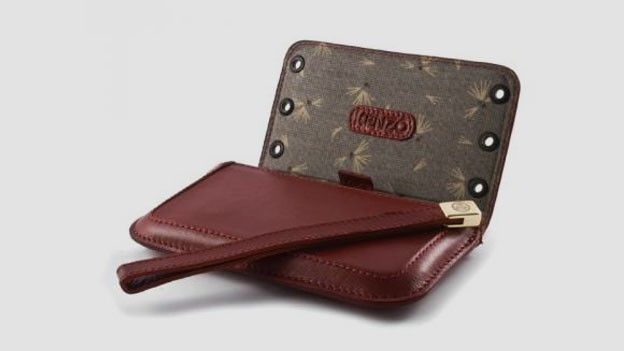 Kenzo Leather Tokyo Pouch