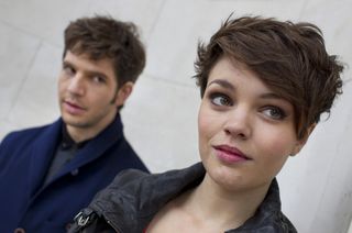 Damien Molony and Kate Bracken in Being Human.