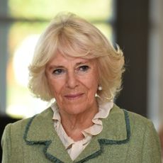 Queen Camilla on a visit to Bath