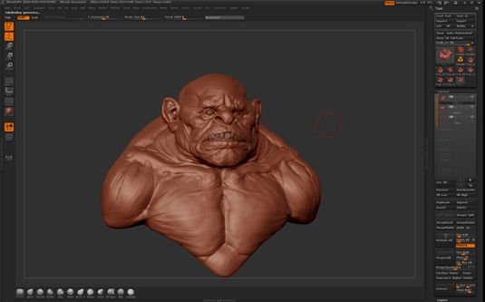 Zbrush tutorial: The making of Orc by Moises Gomes | Creative Bloq