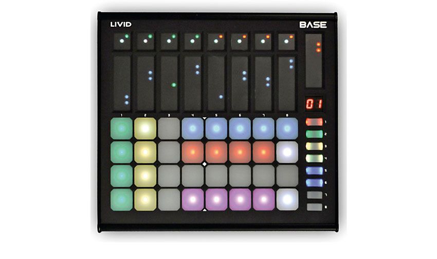 Base's controls can be customised to your liking, and you can choose custom colours so you don't lose track