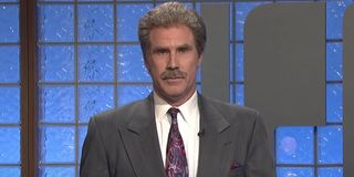 Will Ferell as Alex Trebek on Saturday Night Live (2015)