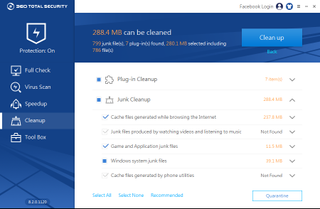 Well designed antivirus software starts with a clean interface