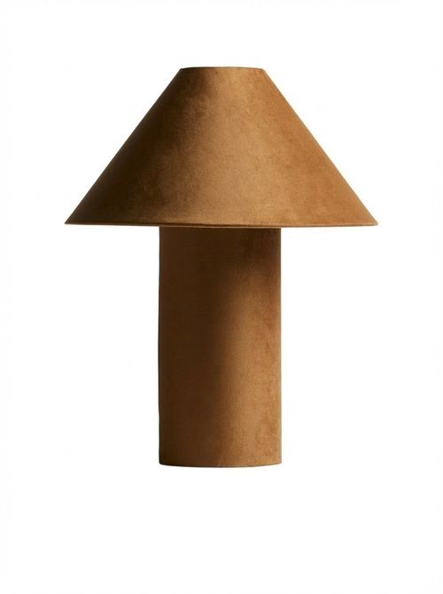 Boucl&eacute;-Weave Table Lamp