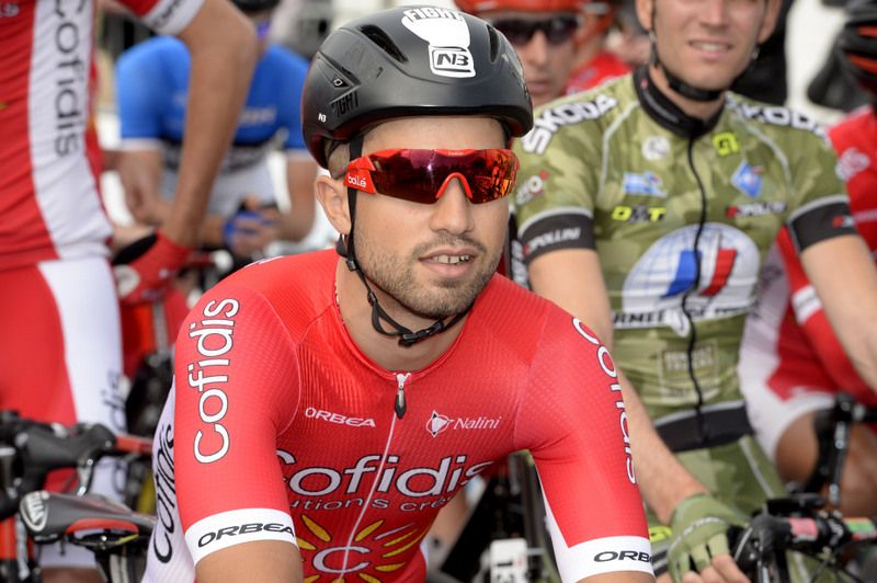 Nacer Bouhanni (Cofidis, Solutions Credits) on the start line