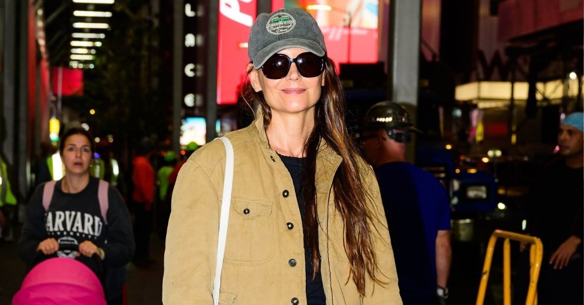 Katie Holmes Just Wore the Boot Colour That’s Chic, Goes With Everything and Is the Perfect Alternative to Black