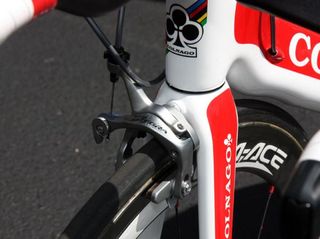 Team Type 1 uses second-tier Shimano Ultegra gear on its Colnago Flight time trial bikes.