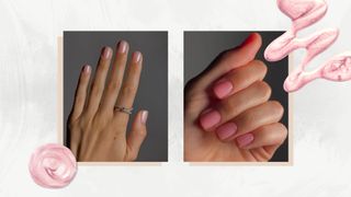 A frosé manicure is the glowing look to wear as summer fades - and it's easy to do at home