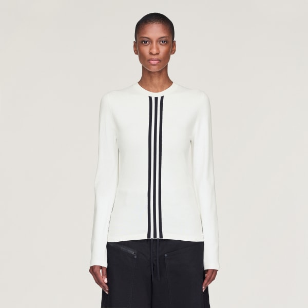 Y-3 3-Stripes Long Sleeve Tee