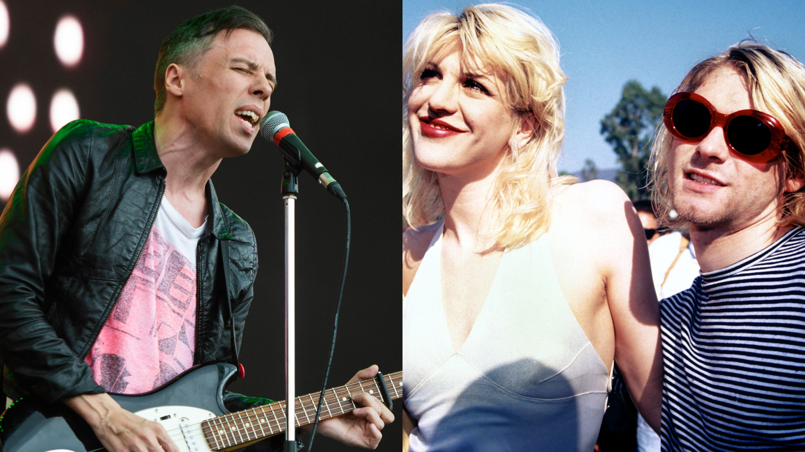 Ryan Jarmen of The Cribs and Courtney Love and Kurt Cobain