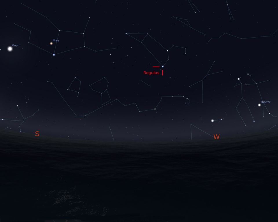 Rare Sight: Asteroid to Make Bright Star Regulus Wink This Week | Space