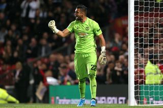 Romero spared United's blushes