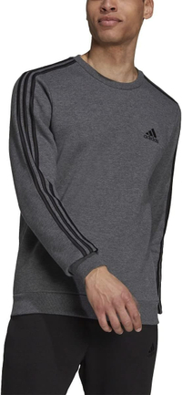 Adidas Men's Essentials Fleece 3-Stripe Sweatshirt: was $29 now from $23 @ Amazon