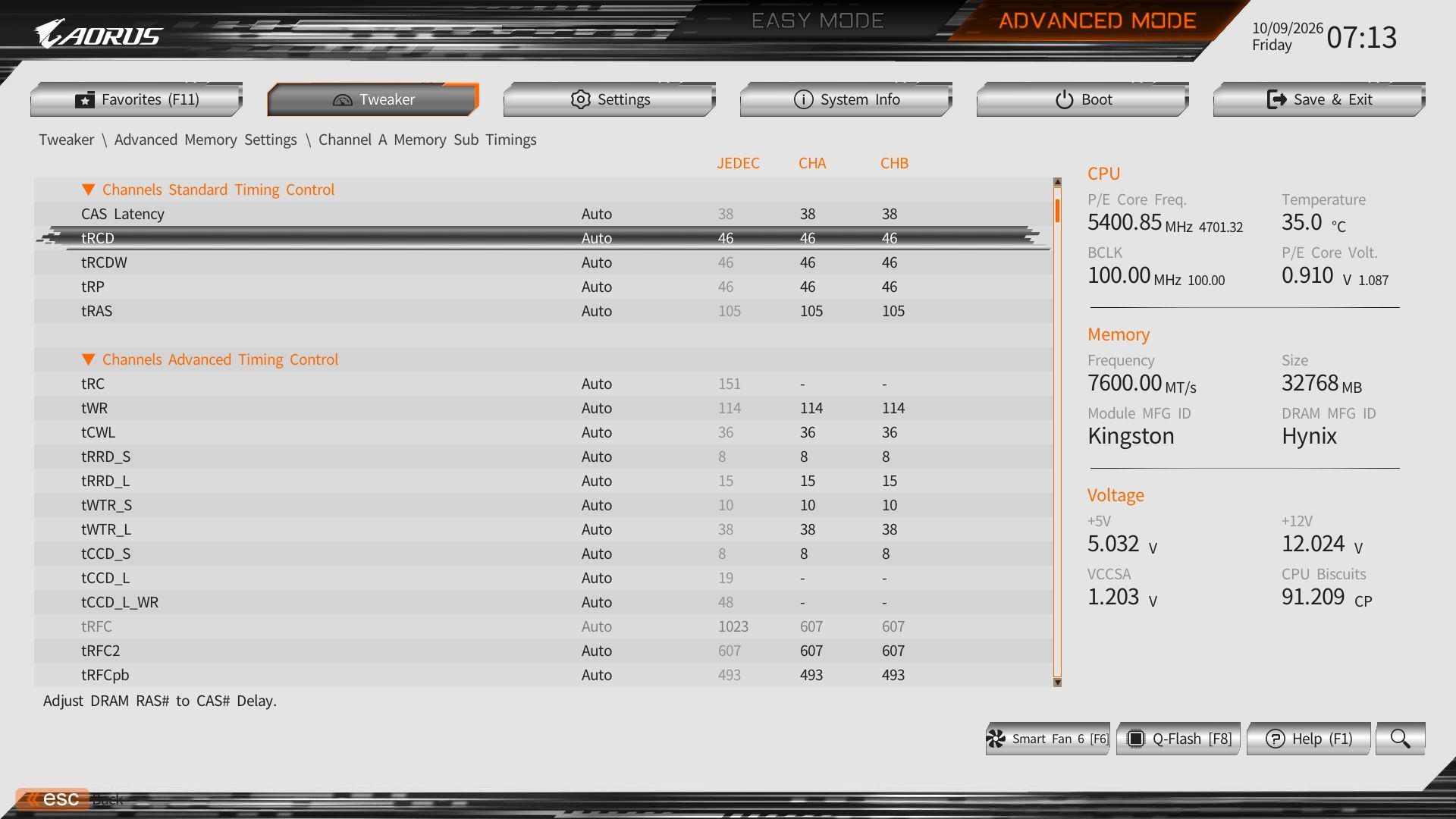 Gigabyte Z890M Aorus Elite Wifi7 Ice - BIOS