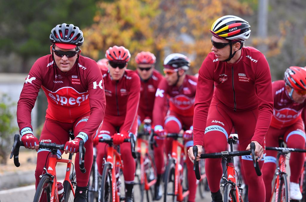 Tony Martin in the Katusha-Alpecin team kit