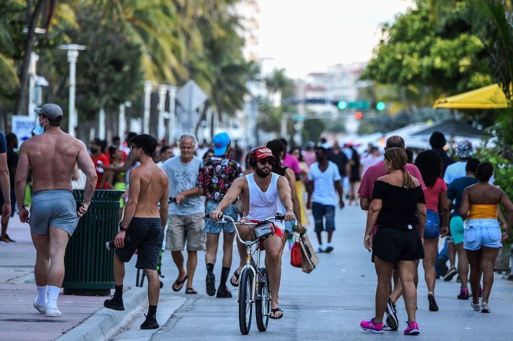 Miami Beach in late June