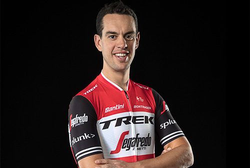 Richie Porte in the 2019 Trek-Segafredo jersey