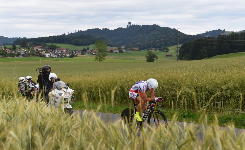 Simon &Scaron;pilak (Katusha) out on course