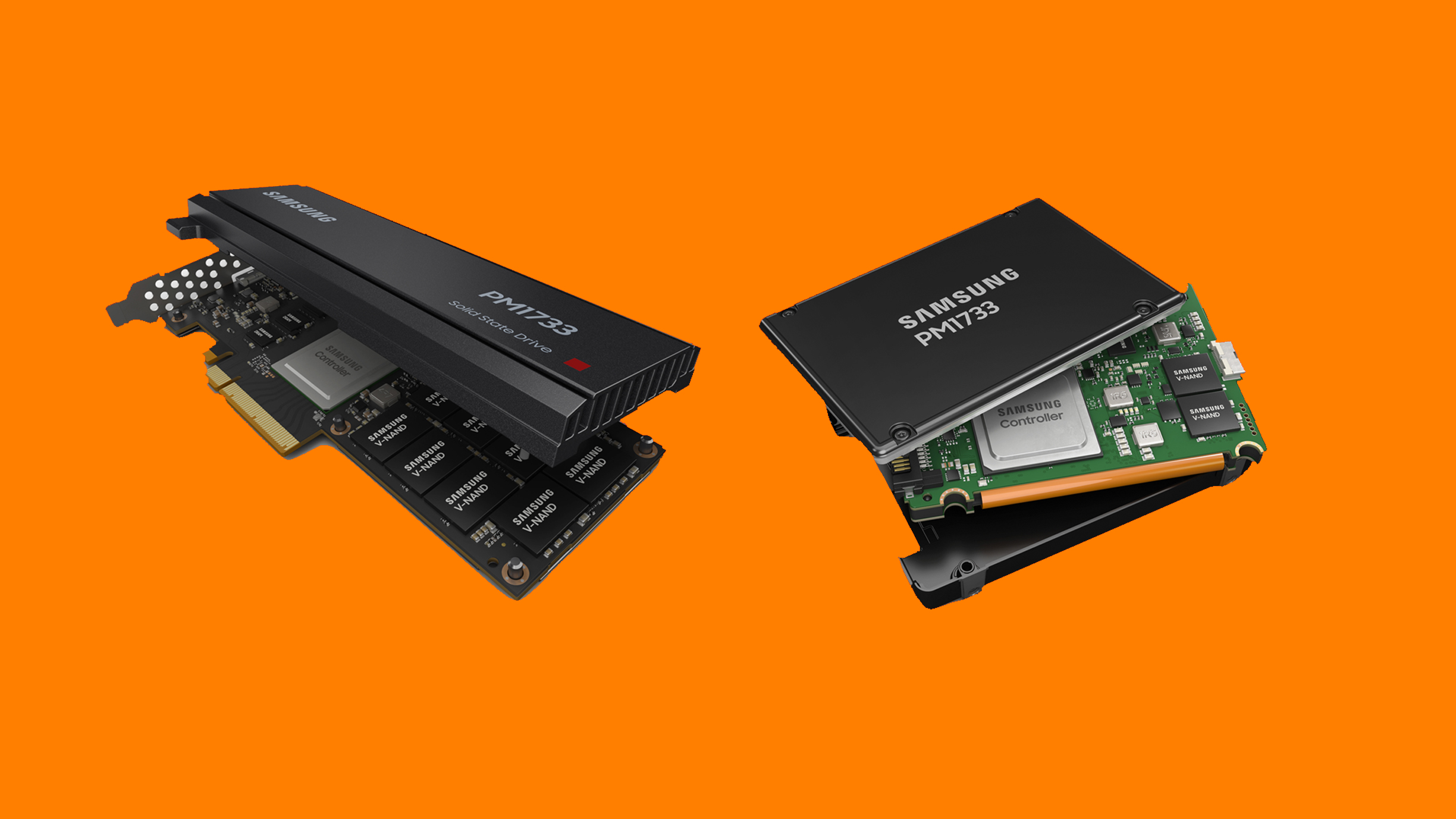 New Samsung SSDs for servers double in speed and can 'never die