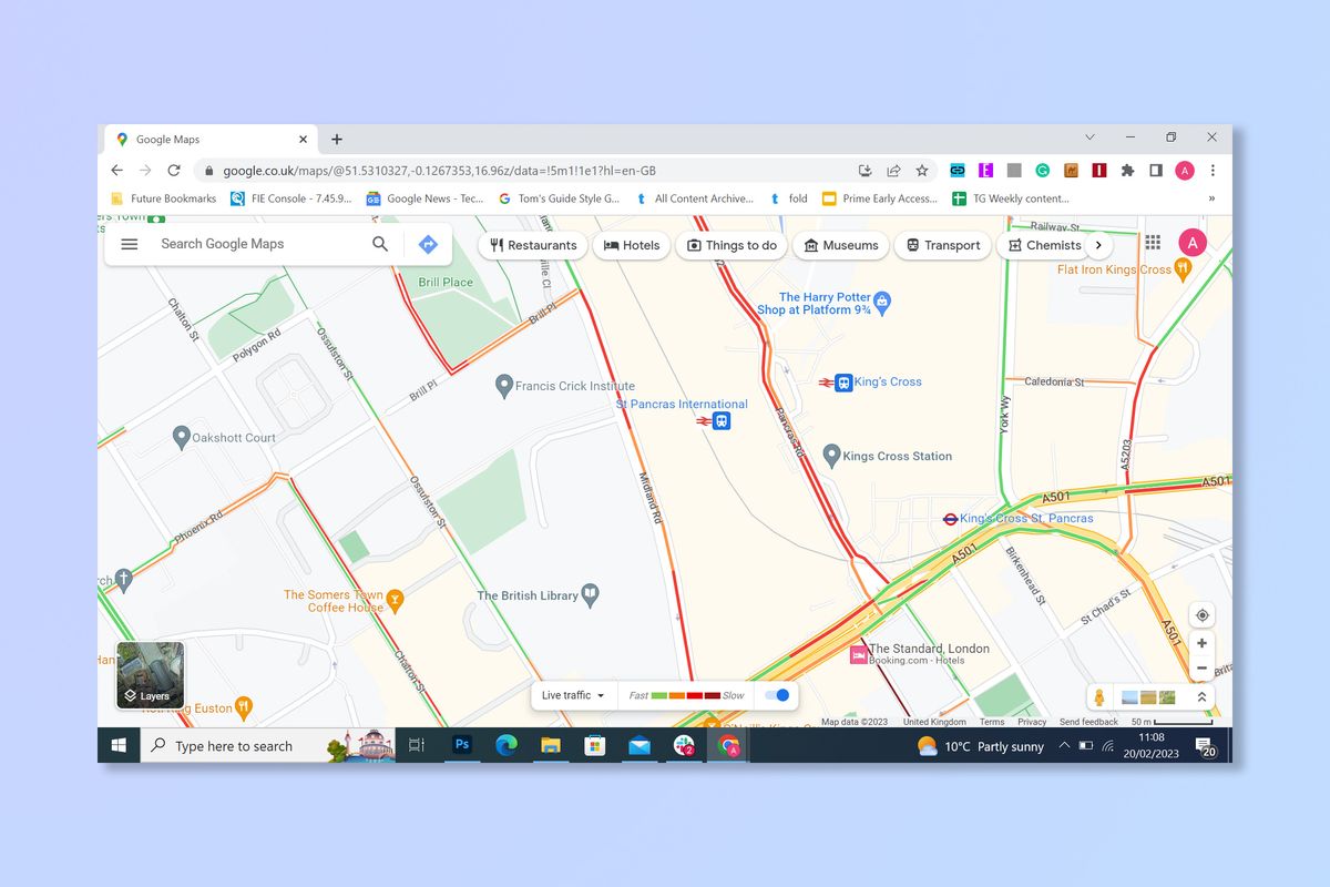 How to see traffic info on Google Maps | Tom's Guide