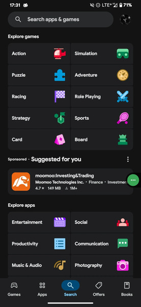Google Play Store Material 3 Expressive update