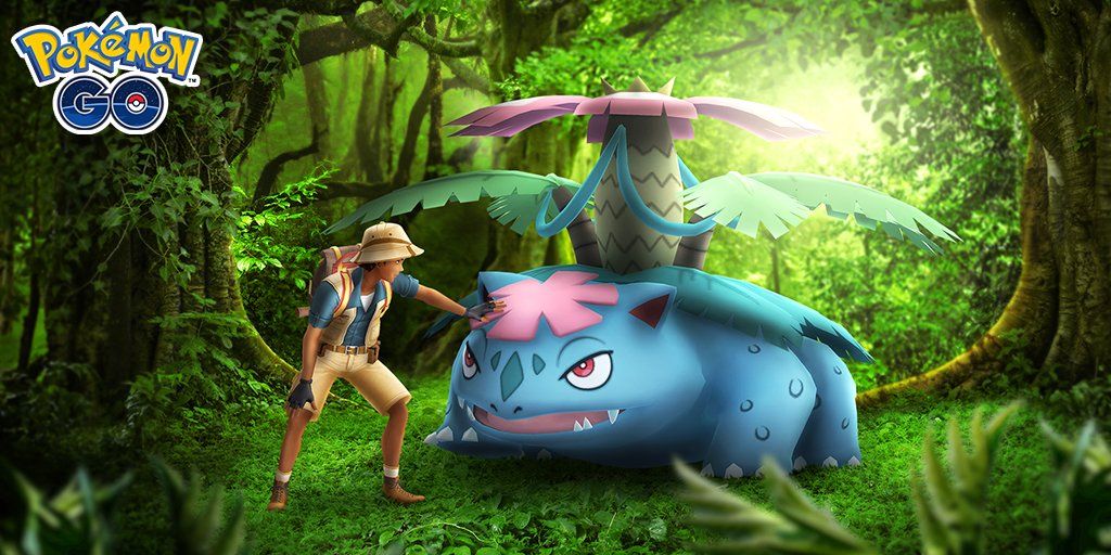 Pokemon Go Mega Venusaur Raids