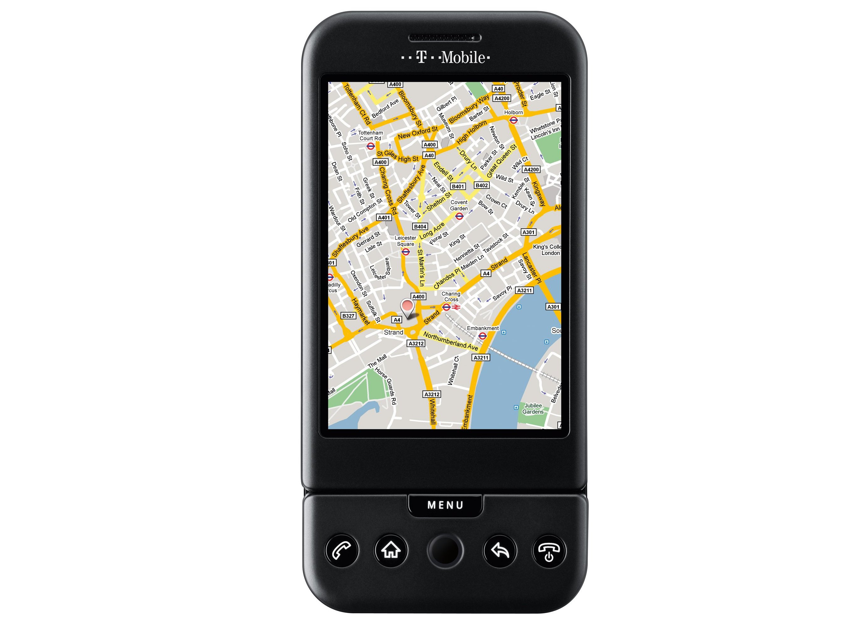 The T-Mobile G1 features the latest technology including fast internet access and GPS