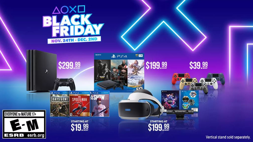 ps4 accessories black friday